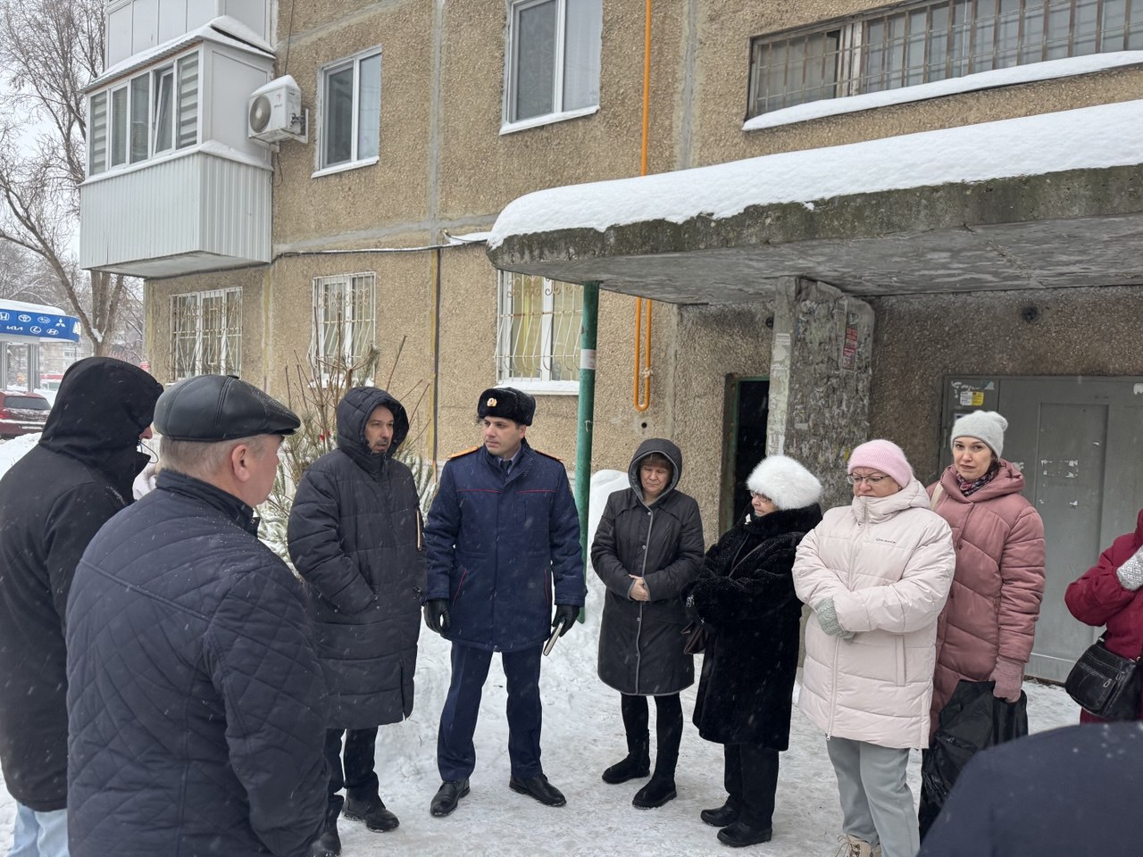 Заместитель руководителя следственного отдела по городу Энгельс провел выездной прием граждан