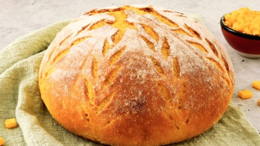 Кукурузный хлеб с пшеничной закваской