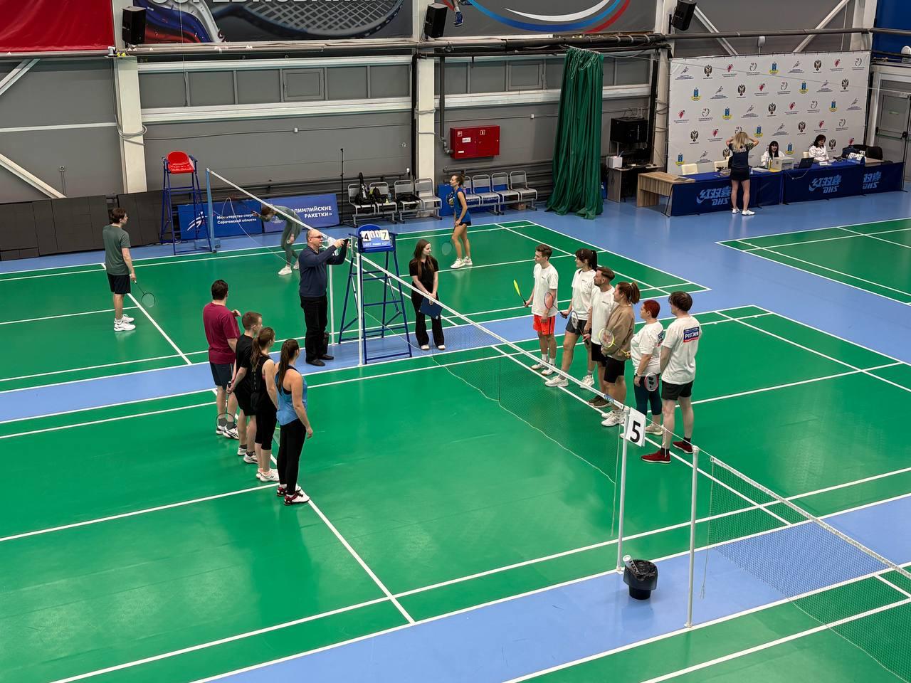 Команда ГТРК «Саратов» продолжает выступление в IV Открытом первенстве СГЮА по бадминтону среди любительских команд Команда ГТРК «Саратов» продолжает выступление в IV Открытом первенстве СГЮА по бадминтону среди любительских команд