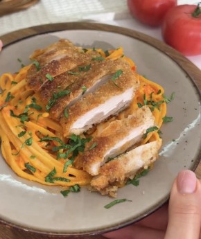 Итальянские макароны с курицей: быстро, просто и вкусно