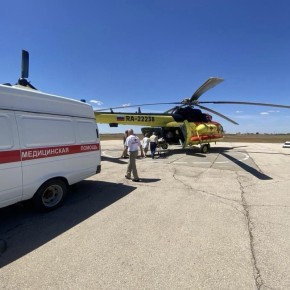 Специалисты санитарной авиации оказали помощь более 1100 пациентам