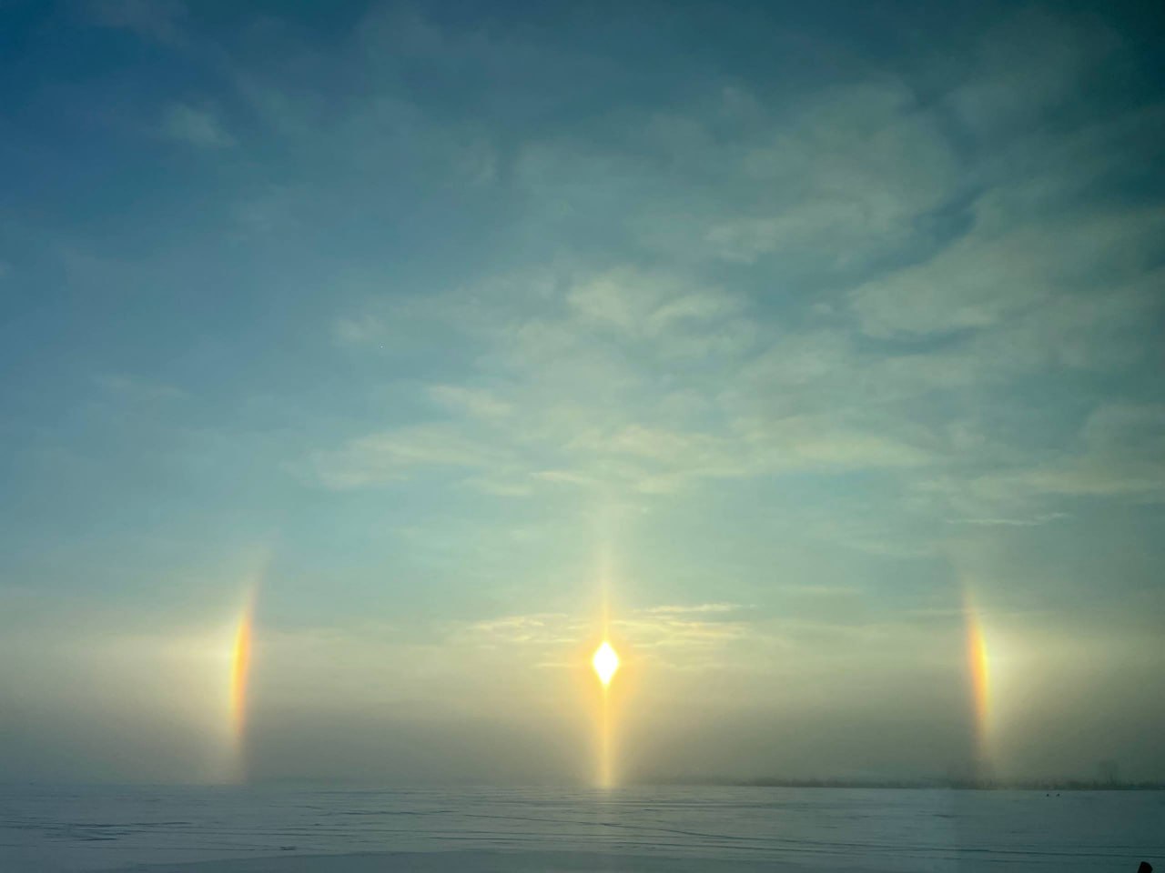 Солнечное гало в объективах наших подписчиков Солнечное гало в объективах наших подписчиков