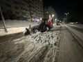 В городе продолжаются плановые работы по уборке снега и наледи