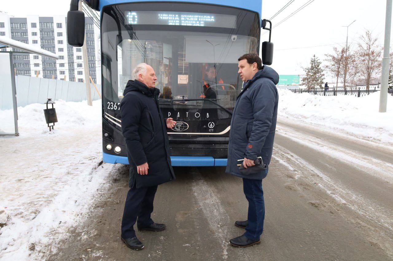 Исполняющий обязанности заместителя главы администрации по транспорту Игорь Гришаев совместно с главным инженером МУПП «СГЭТ» провел выезд по работе электротранспорта Исполняющий обязанности заместителя главы администрации по транспорту Игорь Гришаев совместно с главным инженером МУПП «СГЭТ» провел выезд по работе электротранспорта