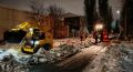 В связи с резкими перепадами температуры, которые создают риск образования гололедицы, мы провели обработку противогололедными материалами части тротуарной и дорожной сети в ночные часы