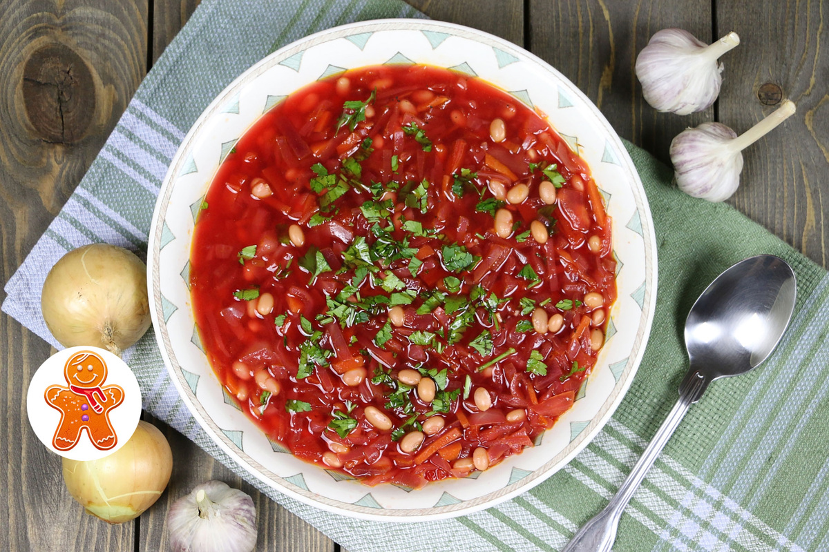 Как приготовить постный борщ с фасолью: простой и вкусный рецепт
