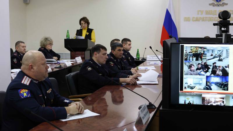 В ГУ МВД России по Саратовской области состоялось заседание Координационного совета при Главке по развитию движения «Юный друг полиции»