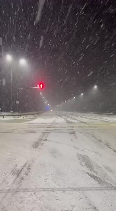 Метель на дорогах области