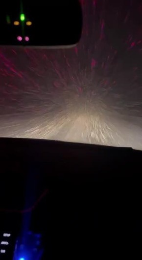 Метель на дорогах области