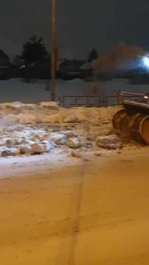 Минувшей ночью были усилены работы по ликвидации последствий осадков