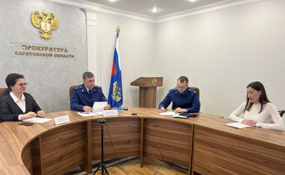 Прокурор Саратовской области Сергей Филипенко провел личный прием предпринимателей