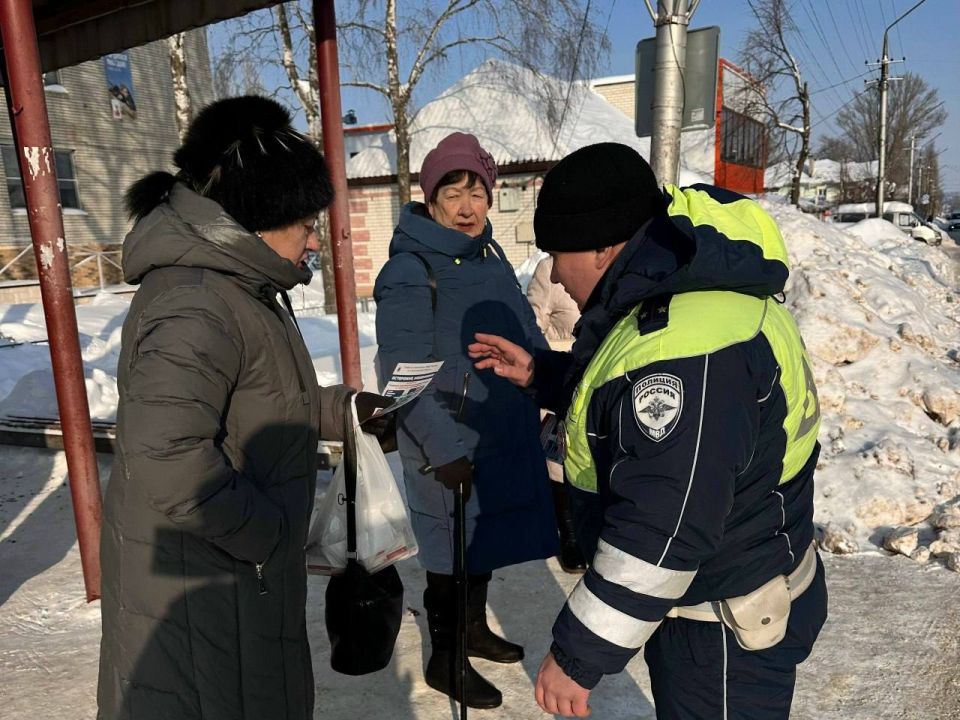 В Петровске автоинспекторы проинформировали пешеходов о дистанционных мошенниках