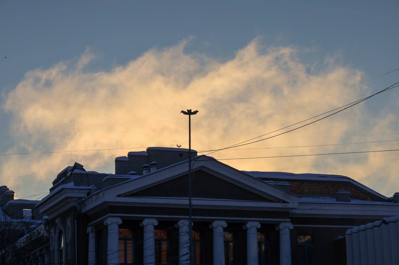 Саратов зимой — строгий, морозный и по-своему очень уютный Саратов зимой — строгий, морозный и по-своему очень уютный