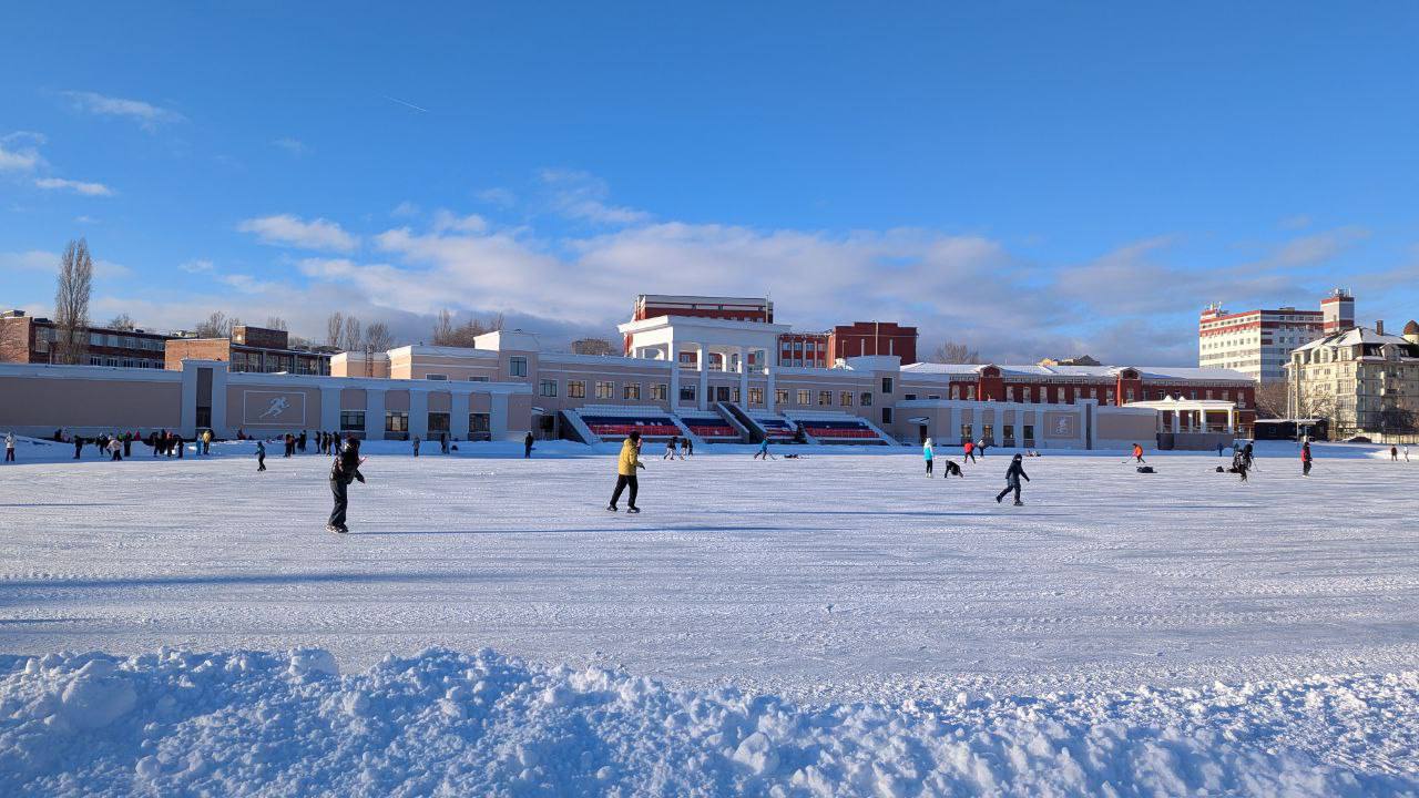 Каток на стадионе «Спартак» приостанавливает свою работу