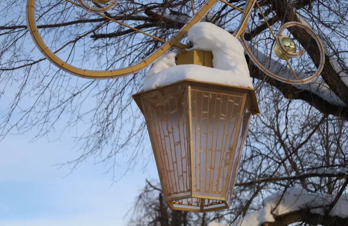 Зимний город в белом Зимний город в белом