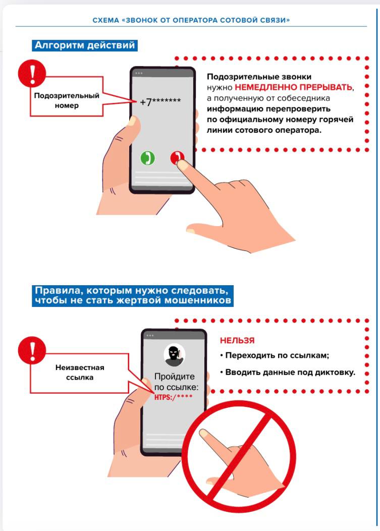 Как избежать обмана: не попадитесь на уловку «звонок от оператора сотовой связи» Как избежать обмана: не попадитесь на уловку «звонок от оператора сотовой связи»