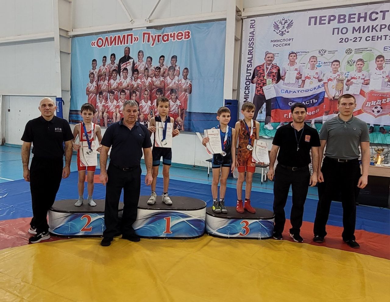 Успех балаковских борцов на турнире в Пугачёве Успех балаковских борцов на турнире в Пугачёве