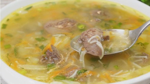Суп из куриной печени: вкус, который удивит даже не любителей!