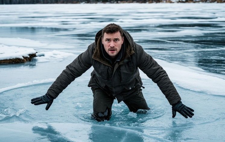 Спасатели рассказали, как выжить, если провалился под лед