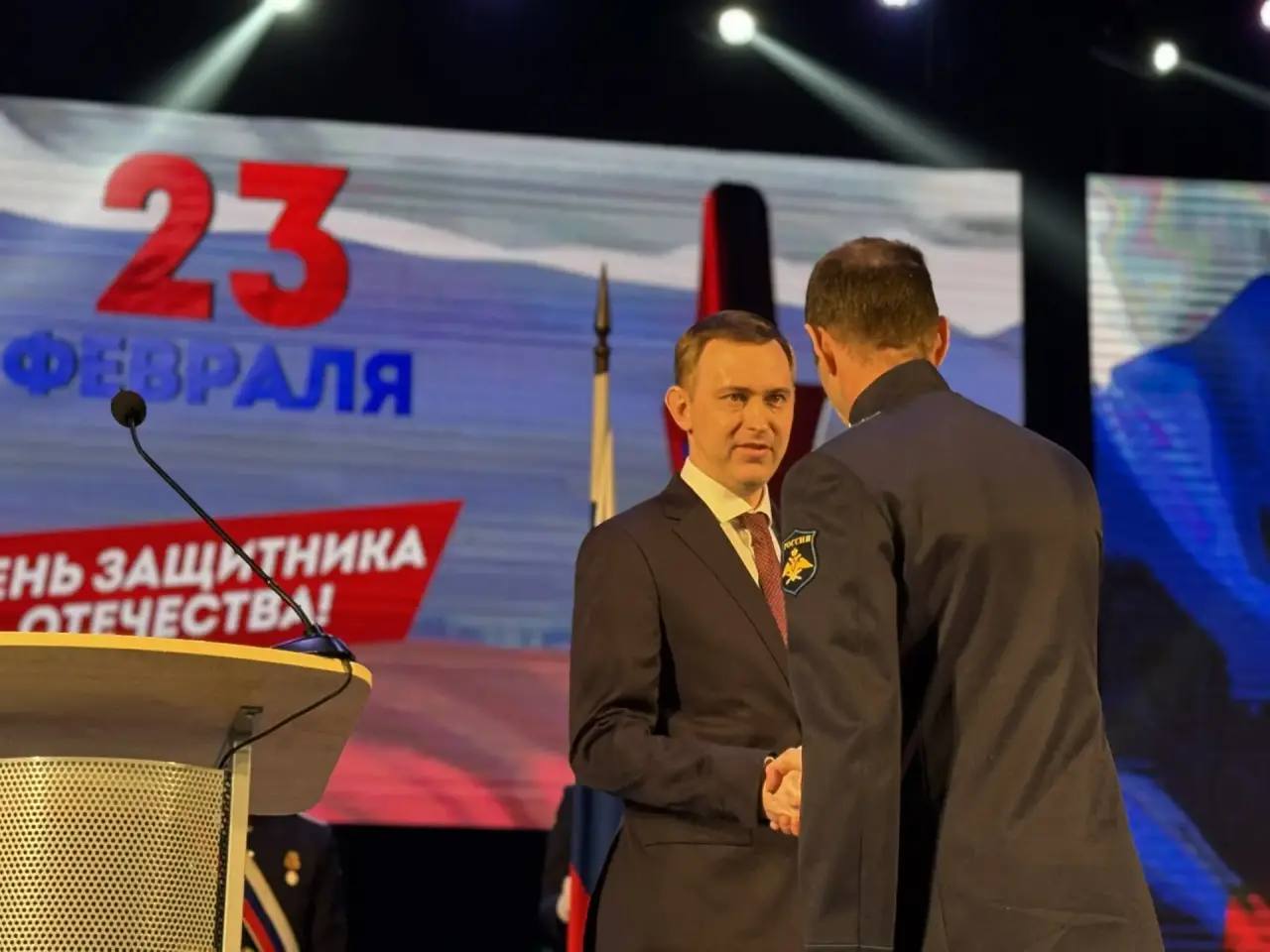 Принял участие в торжественном мероприятии, посвященном Дню защитника Отечества Принял участие в торжественном мероприятии, посвященном Дню защитника Отечества