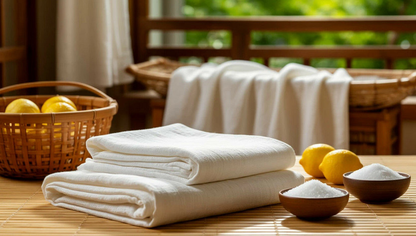 Секреты японских хозяек: как сохранить белизну белья без отбеливателей