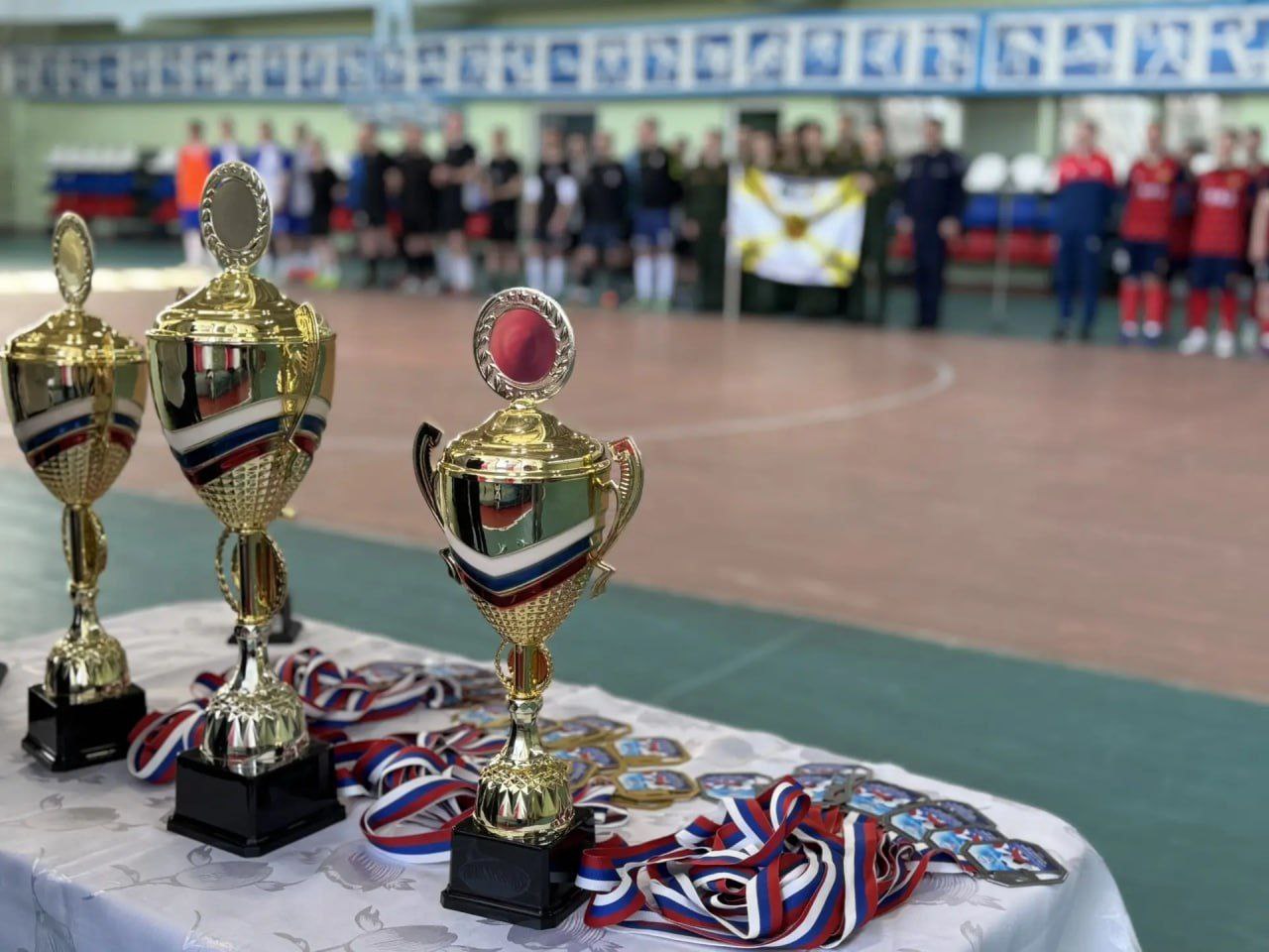 В Энгельсе провели турнир по мини-футболу среди ветеранов СВО В Энгельсе провели турнир по мини-футболу среди ветеранов СВО