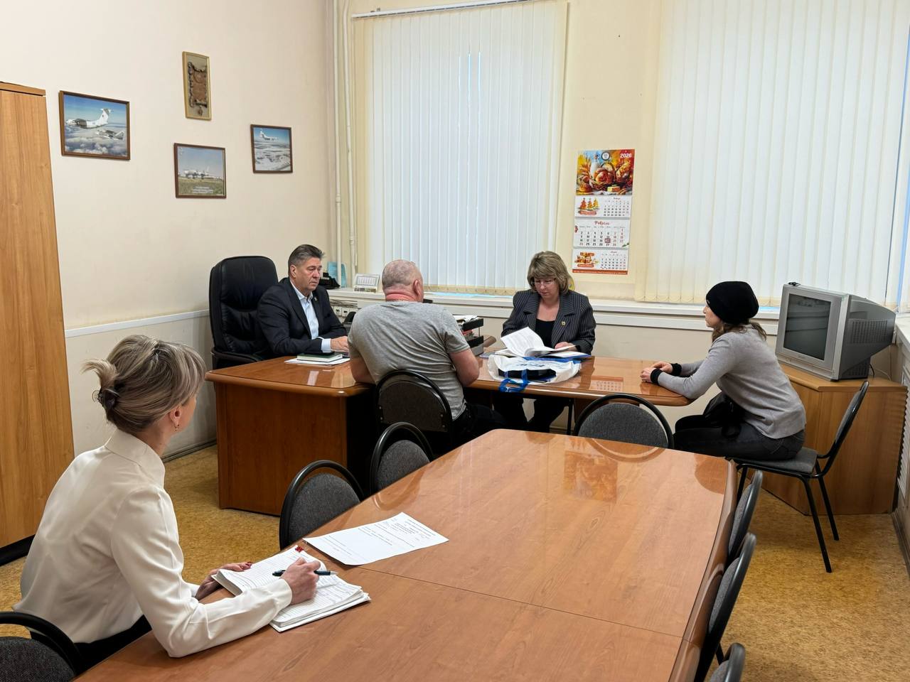 По поручению губернатора Романа Бусаргина провел личный прием граждан По поручению губернатора Романа Бусаргина провел личный прием граждан