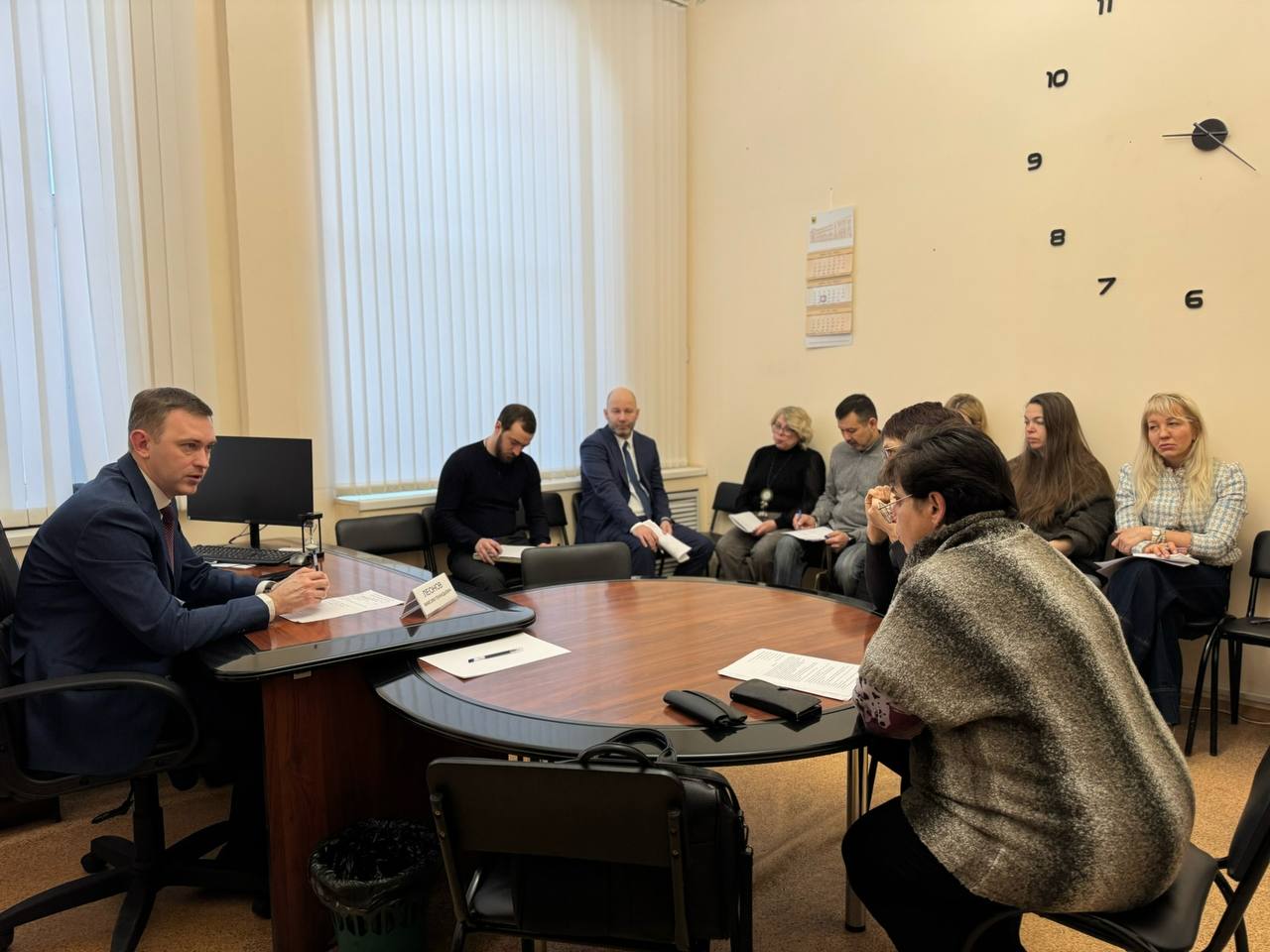 По поручению губернатора Романа Бусаргина провел личный прием граждан По поручению губернатора Романа Бусаргина провел личный прием граждан