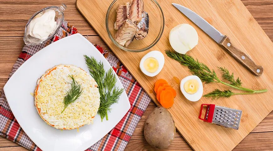 Секреты приготовления идеального салата «Мимоза»