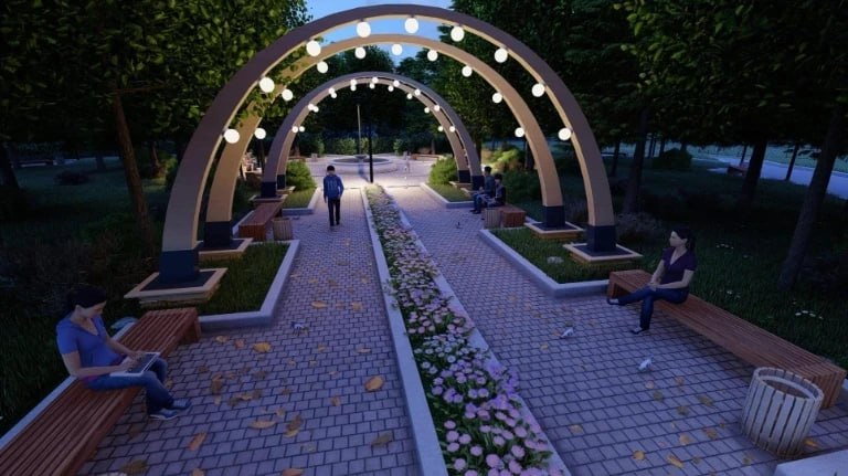 В Балтае благоустроят сквер «Встреча», в Романовке - парк