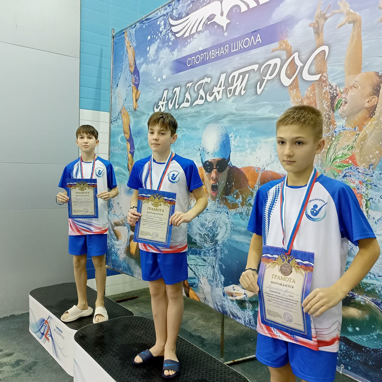 В бассейне «Альбатрос» определили лучших в прыжках с трамплина и вышки В бассейне «Альбатрос» определили лучших в прыжках с трамплина и вышки