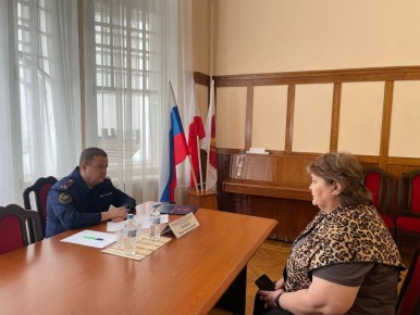 Исполняющий обязанности руководителя следственного управления провёл личный приём в госпитале для ветеранов войн