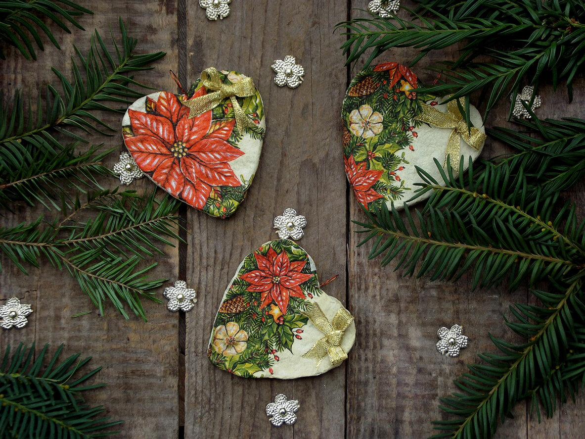 Как создать волшебство на Новый год с помощью декупажа