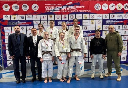 Семь медалей ПФО по дзюдо у саратовских спортсменов