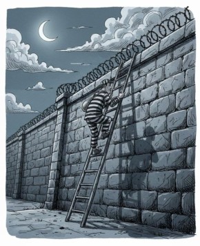 Не дали сбежать: убийца соорудил лестницу в саратовской колонии, но побег не удался