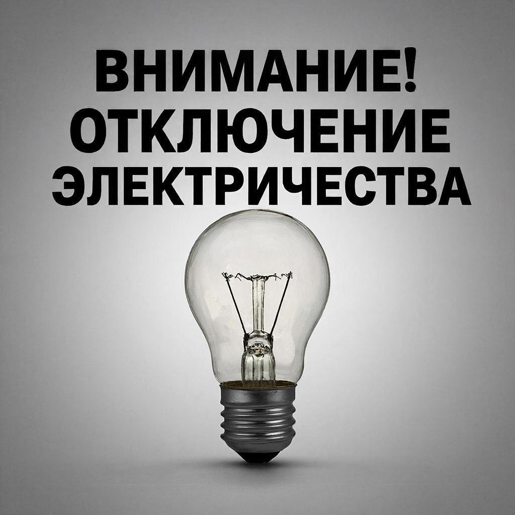 Внимание! Отключение электричества