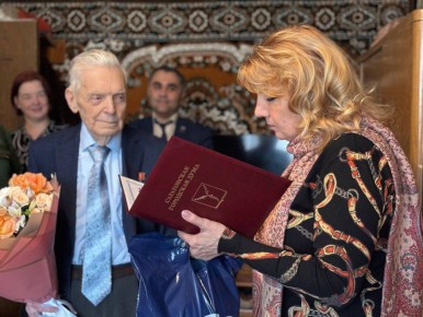 2 марта свой 100-летний юбилей отметил Почётный гражданин города Саратова Гелий Эрастович Матюк