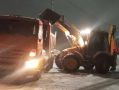 В городе продолжаются плановые работы по уборке снега и наледи