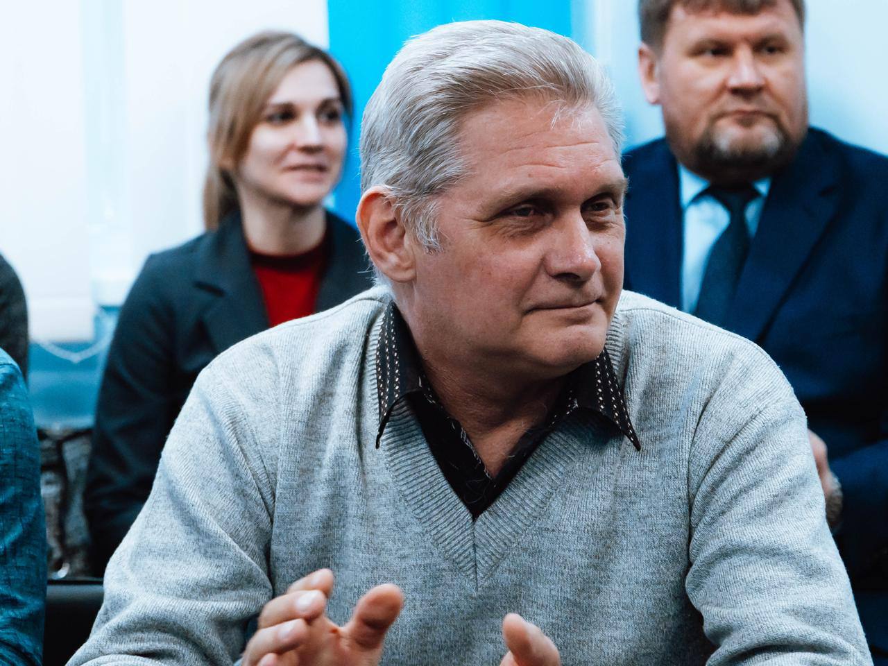 Встретился с коллективом МУПП «Саратовводоканал» Встретился с коллективом МУПП «Саратовводоканал»