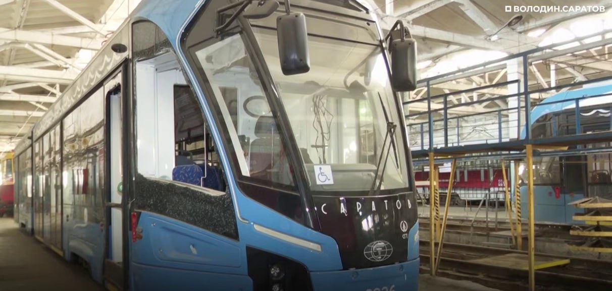 Поврежденные в ДТП саратовские трамваи вернулись к перевозке пассажиров