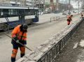 В городе продолжаются плановые работы по благоустройству