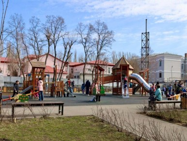 Город расцветает