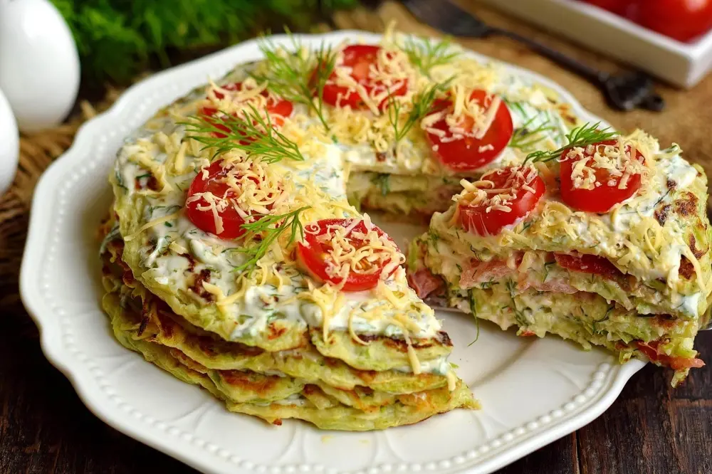 Кабачковый тортик: легкое летнее угощение для всех