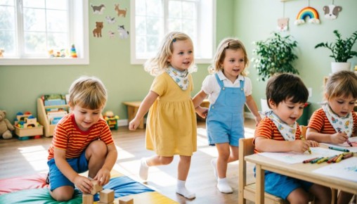 В детсадах дети будут "разговаривать о важном" в форме "добрых игр"