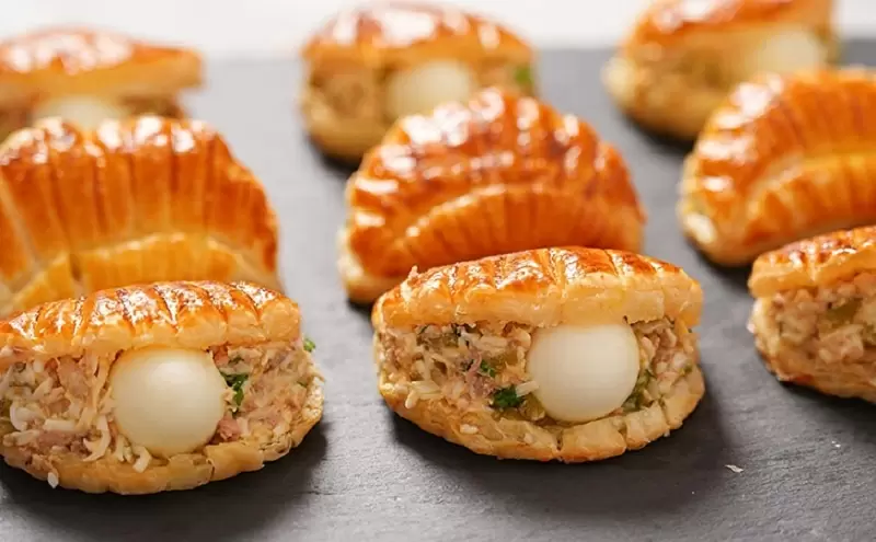 Очарование новогодних ракушек: слоёное тесто для ваших праздников