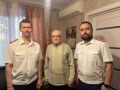 Сотрудники следственного управления поздравили ветерана Великой Отечественной войны Константина Васильевича Лысова с Днём Победы