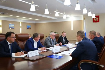Губернатор Саратовской области Роман Бусаргин встретился с представителями АО «НПО «Высокоточные комплексы», входящего в структуру Государственной корпорации «Ростех»