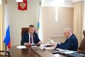 Губернатор Роман Бусаргин провел рабочую встречу с главой Краснопартизанского района Юрием Бодровым