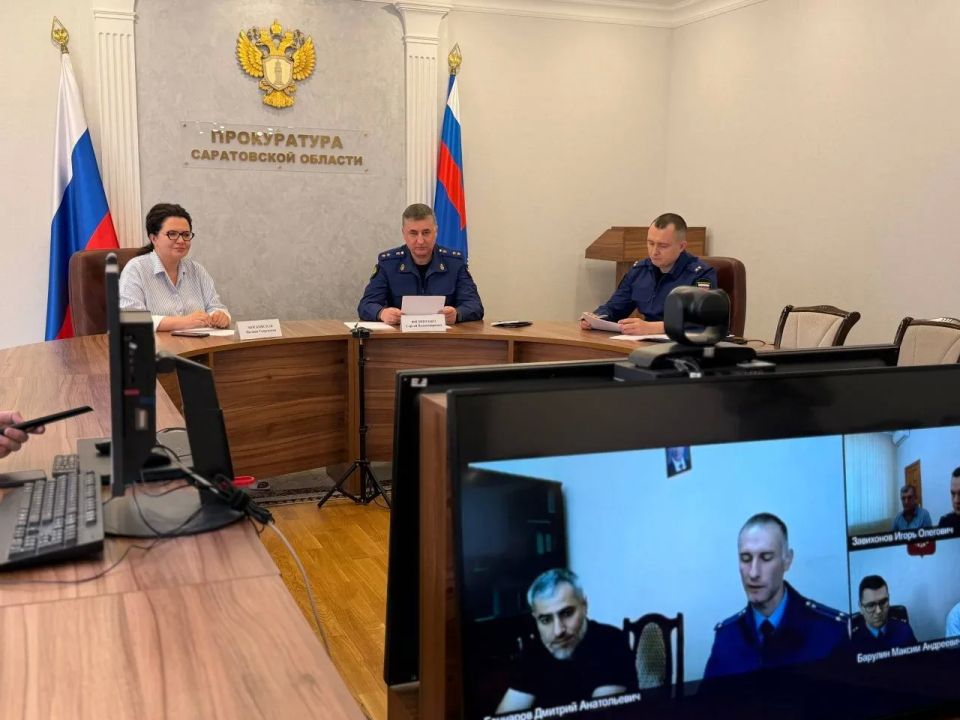 Прокурор Саратовской области Сергей Филипенко провел личный прием представителей бизнес-сообщества