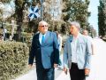 Совместно с директором МБУ «Садово-парковое» Евгением Савкиным осмотрел состояние благоустройства одного из знаковых мест для жителей города – Набережной Космонавтов